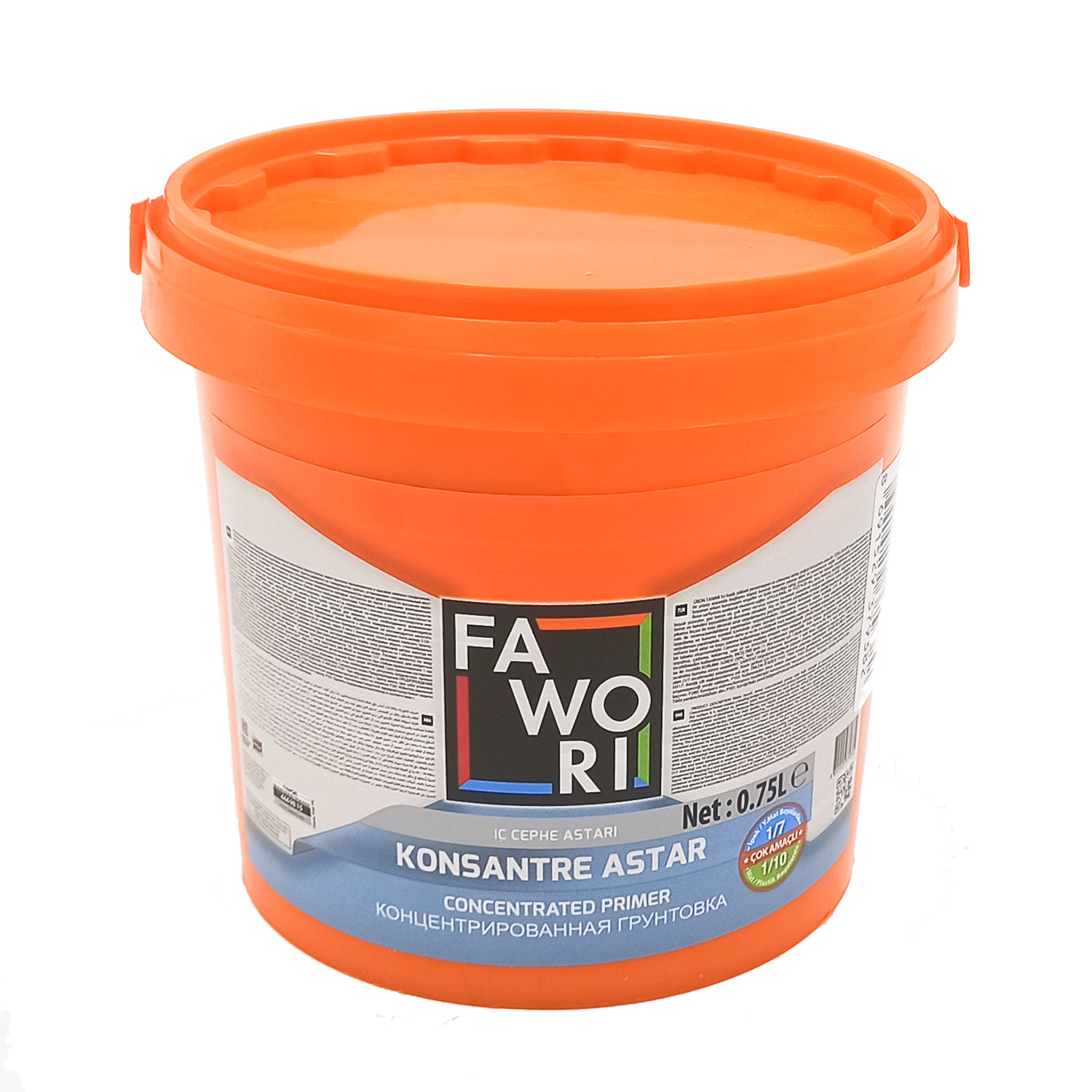 საღებავის გრუნტი 0.75ლ FWR.KONSANTRE ASTAR 1/7 — გრუნტი